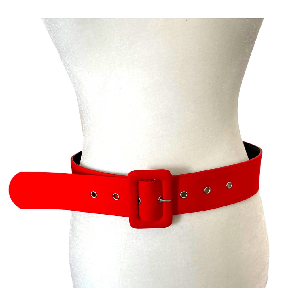 ❤️ Red Vintage High-Waist Belt
